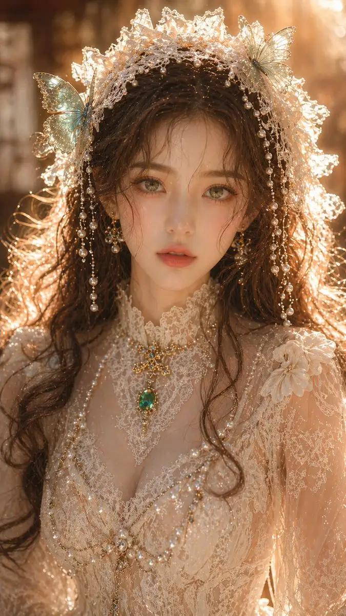 Dreamy Oriental Portrait