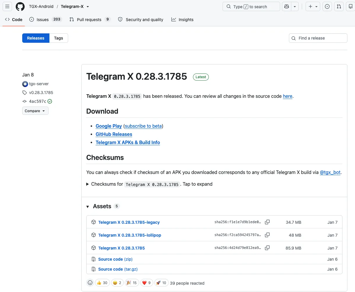 第二张：TelegramX Google Play
